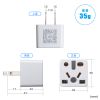 TR-AD5WK / 日本専用マルチタイプ電源変換アダプタ（ホワイト）