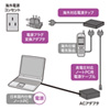 TR-KB1 / 高電圧対応ノートPC用電源コード（250V・0.6m）
