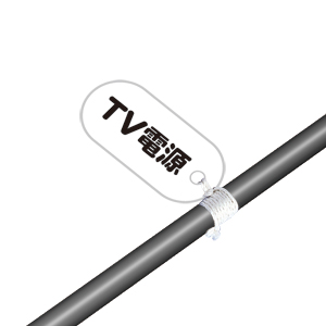 TVCA-TAG111 / ファイバータグ（11×24mm・10個入り）