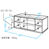 TVHF-M1000 / TVスタンド（W1000mm）