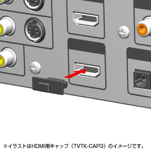 TVTK-CAPSET1 / AVジャックキャップ（12種類）