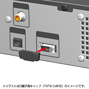 TVTK-CAPSET3 / AVジャックキャップ（5種類）