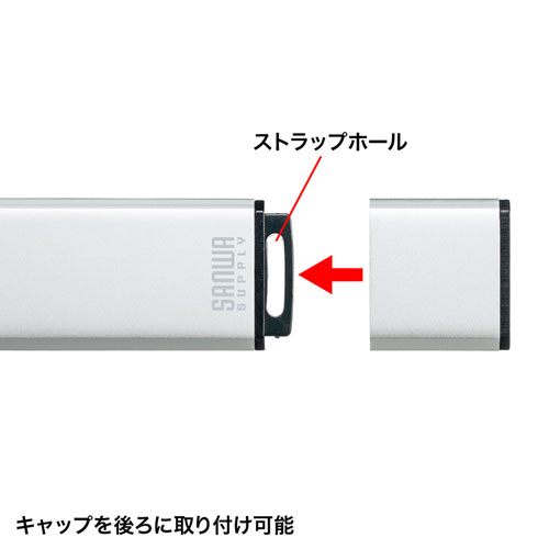 UFD-2AT32GSV / USB2.0 メモリ（シルバー・32GB）