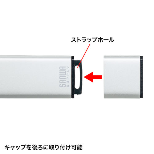 UFD-2AT16GSV / USB2.0 メモリ（シルバー・16GB）