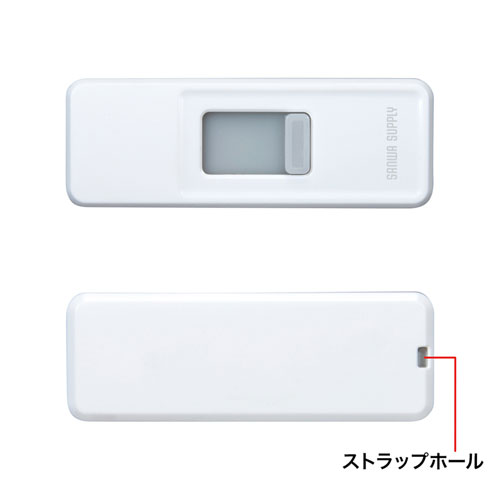 UFD-3SLM16GW / USB3.2 Gen1 メモリ（16GB・スライドコネクタ・ホワイト）