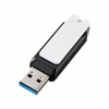 UFD-3SW16GBK / USBメモリ（16GB）USB3.0 スイング式キャップ