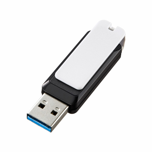 UFD-3SW64GBK / USBメモリ（64GB）USB3.0 スイング式キャップ