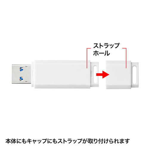 UFD-3U64GWN / USBメモリ（64GB）USB3.0 シンプルデザイン