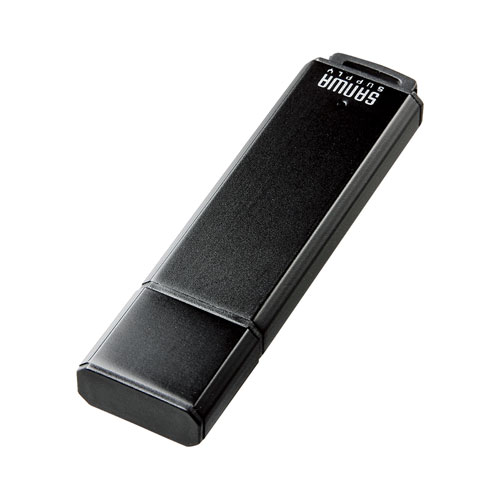 UFD-A2G2BKK【USBメモリ（2GB）USB2.0 アルミタイプ（ブラック 