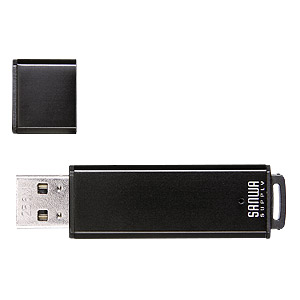 UFD-A128M2BK / USB2.0フラッシュディスク（ブラック）