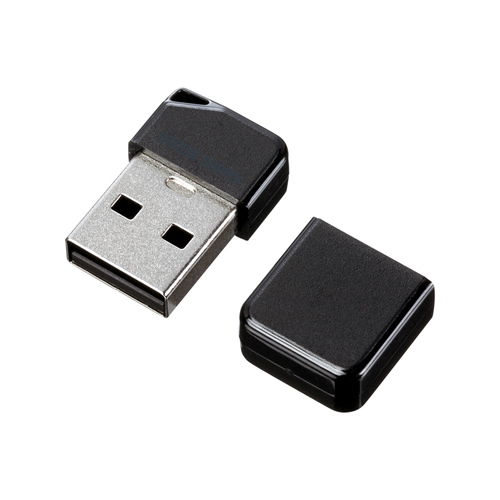 UFD-P4GBK / USBメモリ（4GB）USB2.0 超小型タイプ（ブラック）