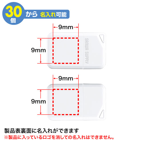 UFD-P8GW / USBメモリ（8GB）USB2.0 超小型タイプ（ホワイト）