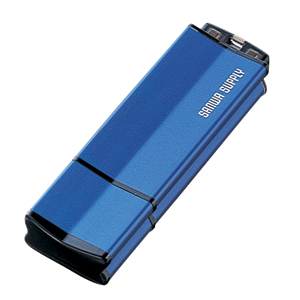 UFD-RA4G2BL / USB2.0フラッシュディスク(ブルー)