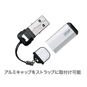 UFD-RM1G2SV / USB2.0フラッシュディスク（シルバー）