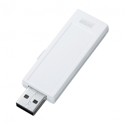 UFD-RNS16GWN【USB2.0 メモリ（16GB）】メモリに書き込みができるので何を保存したかがひとめでわかる！！16GB。｜サンワサプライ 株式会社