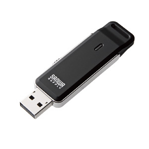 UFD-RS2G2BK / USB2.0フラッシュディスク(2GB・ブラック)