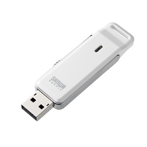 UFD-RS2G2W / USB2.0フラッシュディスク(2GB・ホワイト)
