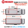 UFD-RSH4G2SV / USB2.0フラッシュディスク（4GB・シルバー）