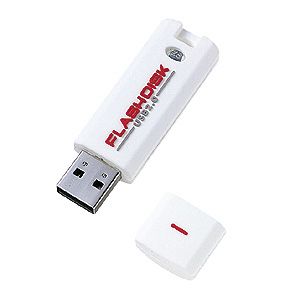 UFD-RW128M2W / USB2.0　USBフラッシュディスク（ホワイト）