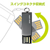 UFD-SW8G2GM USBメモリ(ガンメタリック) UFD-SW8G2GM / USBメモリ(ガンメタリック)