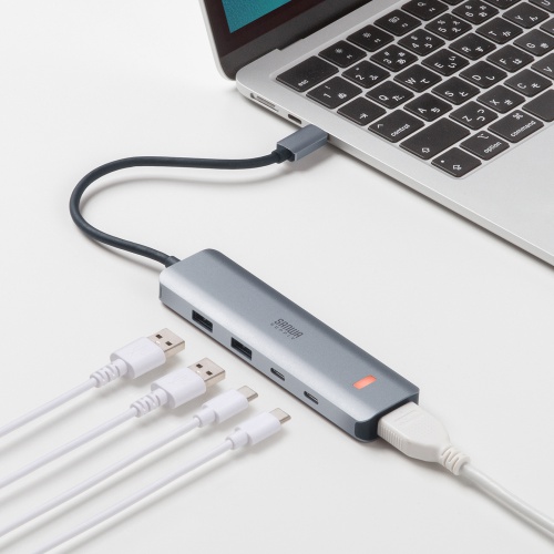 USB-10TCHPS39S / HDMIポート付 USB 10Gbps Type-Cハブ（8K対応）