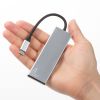 USB-10TCP38SV / USB 10Gbps Type-C ハブ（4ポート）