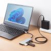 USB-10TCP38SV USB 10Gbps Type-C ハブ(4ポート) USB-10TCP38SV / USB 10Gbps Type-C ハブ(4ポート)
