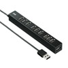 USB-2H1001BKN / USB2.0ハブ（10ポート）