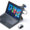 USB-2H302BK タブレット用USBハブ(ブラック) USB-2H302BK / タブレット用USBハブ(ブラック)