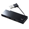 USB-2H416BK USB2.0ハブ (4ポート・ブラック) USB-2H416BK / USB2.0ハブ (4ポート・ブラック)