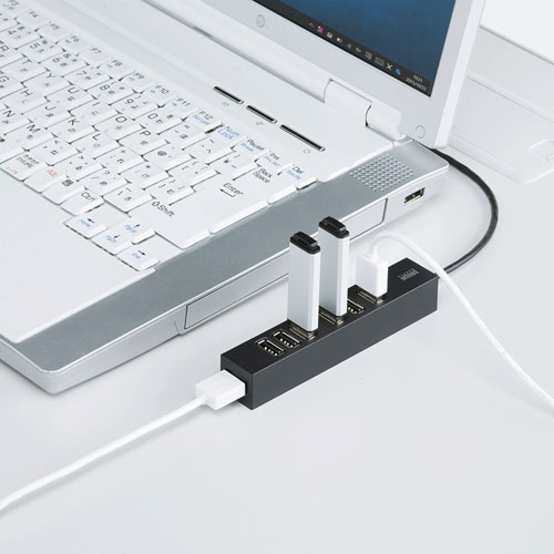 USB-2H701BKN / USB2.0ハブ（7ポート）