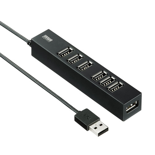 USB-2H701BKN / USB2.0ハブ（7ポート）