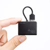 USB-2HC319BK カードリーダー付きUSB2.0ハブ(ブラック) USB-2HC319BK / カードリーダー付きUSB2.0ハブ(ブラック)