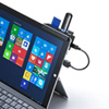 USB-2HS202BK タブレット用USBハブ付きカードリーダー(ブラック) USB-2HS202BK / タブレット用USBハブ付きカードリーダー(ブラック)