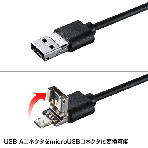 USB-2HS202BK / タブレット用USBハブ付きカードリーダー（ブラック）