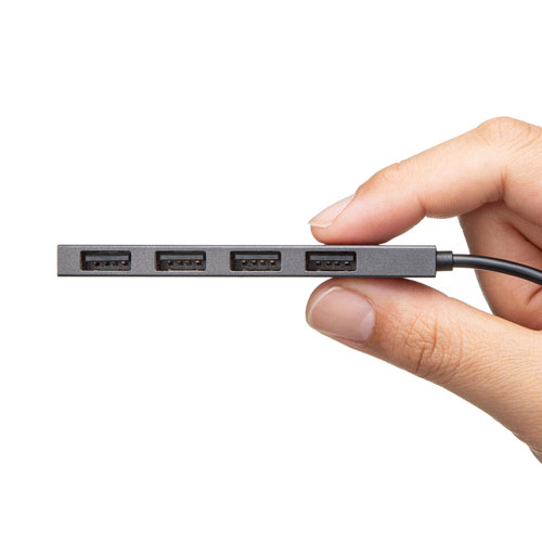 USB-2TCH23S / USB Type-C USB2.0　4ポート スリムハブ