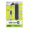 USB-2TCH3BK USB Type-Cハブ(USB2.0・4ポート・ブラック) USB-2TCH3BK / USB Type-Cハブ(USB2.0・4ポート・ブラック)