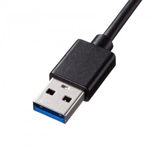 USB-3H322BKN / USB3.2 Gen1 ハブ付き ギガビットLANアダプタ