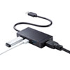 USB-3H332BK USBハブ(USB3.2 Gen1・HDMI) USB-3H332BK / USBハブ(USB3.2 Gen1・HDMI)