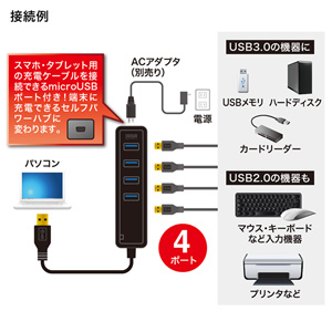 USB-3H405BK