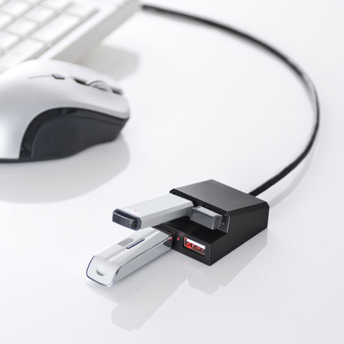 USB-3H413BKN / USB3.2Gen1+USB2.0コンボハブ