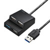USB-3H413BKN USB3.2Gen1+USB2.0コンボハブ USB-3H413BKN / USB3.2Gen1+USB2.0コンボハブ