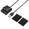 USB-3H413BKN USB3.2Gen1+USB2.0コンボハブ USB-3H413BKN / USB3.2Gen1+USB2.0コンボハブ