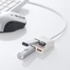 USB-3H413W USB3.0+USB2.0コンボハブ(ホワイト) USB-3H413W / USB3.0+USB2.0コンボハブ(ホワイト)