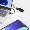 USB-3H418BKN / USB3.2 Gen1 4ポートハブ（4ポート・セルフ/バスパワー両用）