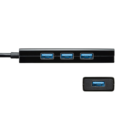 USB-3H420BK / 急速充電ポート付きUSB3.1 Gen1 ハブ