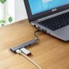 USB-3H423SN USB3.2 Gen1 4ポート スリムハブ USB-3H423SN / USB3.2 Gen1 4ポート スリムハブ