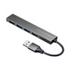 USB-3H423SN / USB3.2 Gen1 4ポート スリムハブ