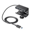 USB-3H434BK クランプ固定式 USB3.2 Gen1 ハブ USB-3H434BK / クランプ固定式 USB3.2 Gen1 ハブ