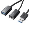 USB-3H436BK USB3.2 Gen1+USB2.0 コンボハブ(4ポート) USB-3H436BK / USB3.2 Gen1+USB2.0 コンボハブ(4ポート)